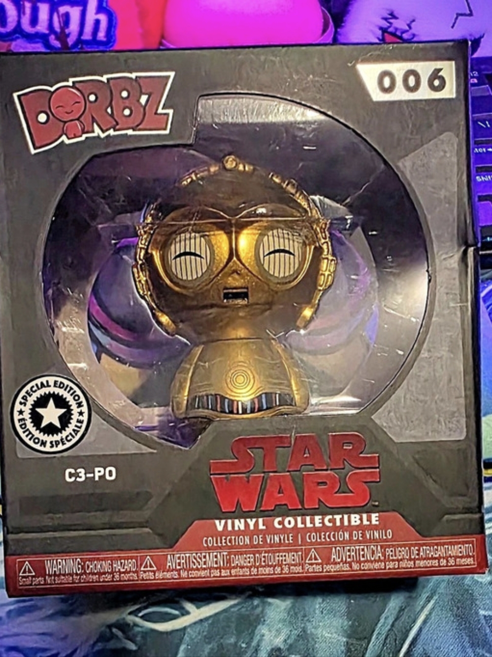 Funko C-3PO #006 Star Wars Vinyl Collectible NWT